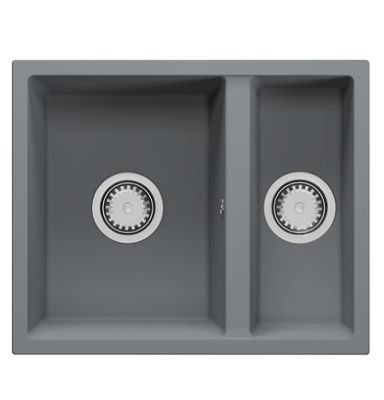 GRANMASTER COMO 150 UNDERMOUNTED/INSET/FLUSH MOUNTED TITAN GREY QUARTZ SINGLE BOWL SINK, GRA0078 GRANMASTER COMO 150 UNDERMOUNTED/INSET/FLUSH MOUNTED TITAN GREY QUARTZ SINGLE BOWL SINK, GRA0078